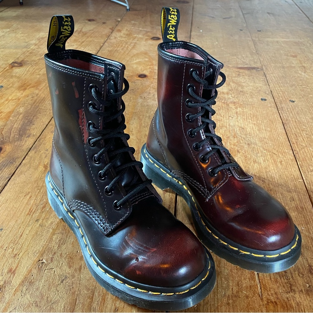 Dr. Marten's 1480 8 eye oxblood boots 5